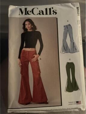 McCall's M835 Jeans Sewing- pb1 -pb2